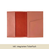 Reisepass-Hülle Glattleder | Misty Rose – Vorbestellung