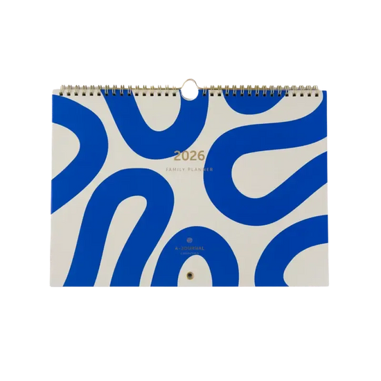 Familien Kalender 2026 | Flow Blue