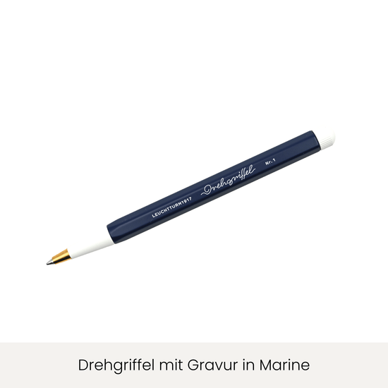 Drehgriffel mit Gravur