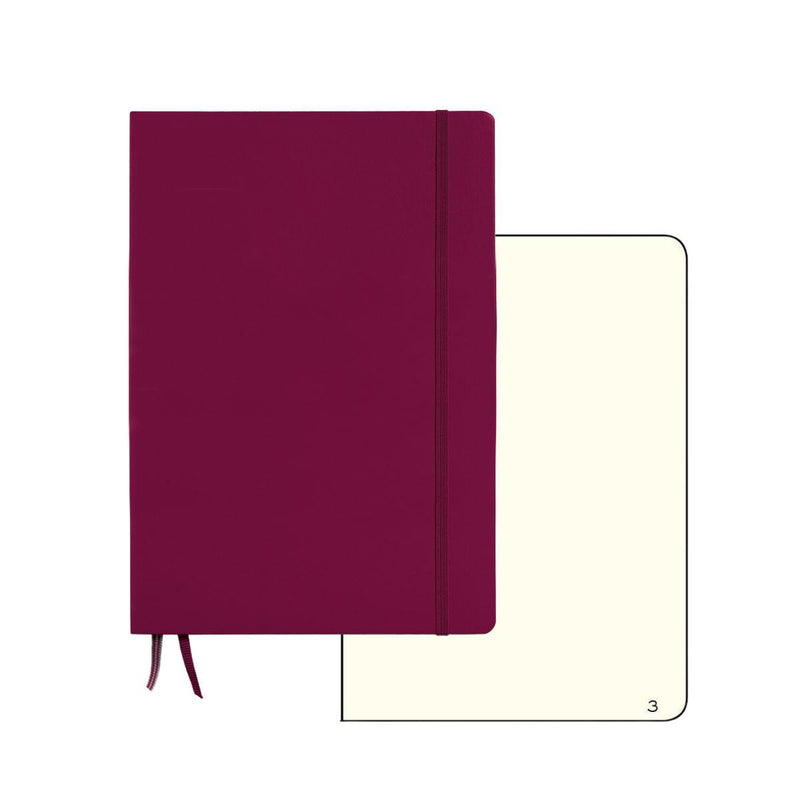 Notizbuch A5 Hardcover | Port Red