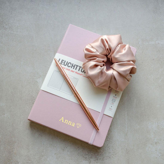 Notizbuch A5 Hardcover | Puderrosa – Vorbestellung