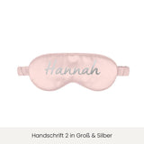 Schlafmaske mit Personalisierung | Blush