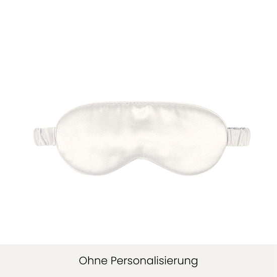 Schlafmaske mit Personalisierung | Ivory